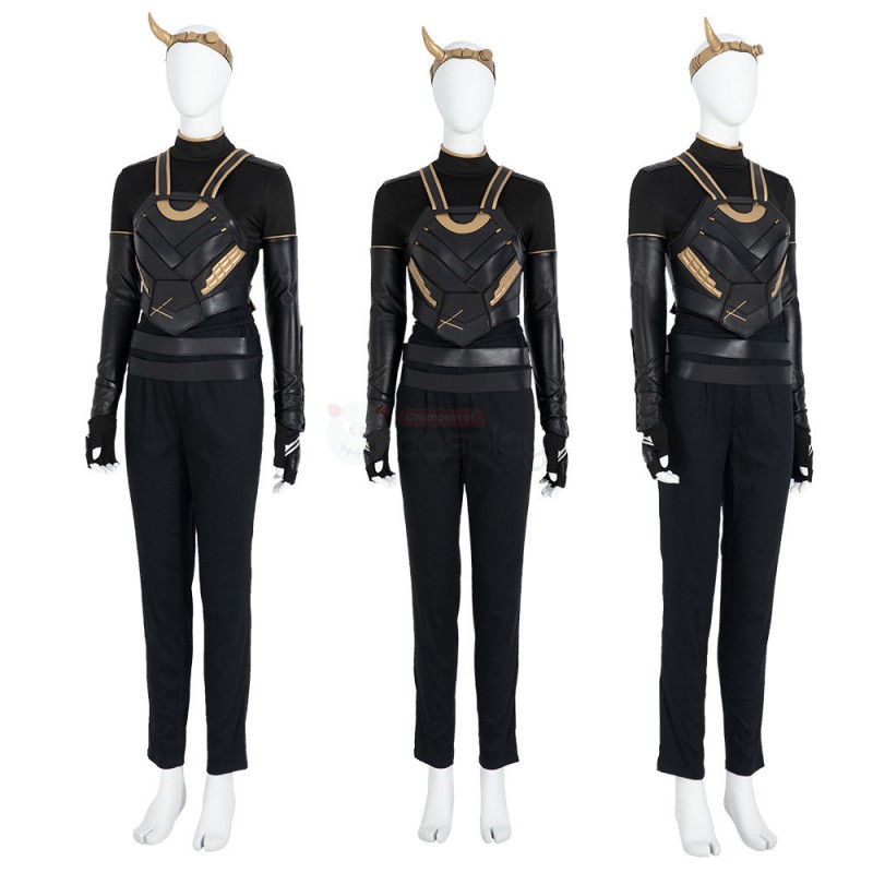 Female Loki Costume Lady Loki Sylvie Lushton Cosplay Suit