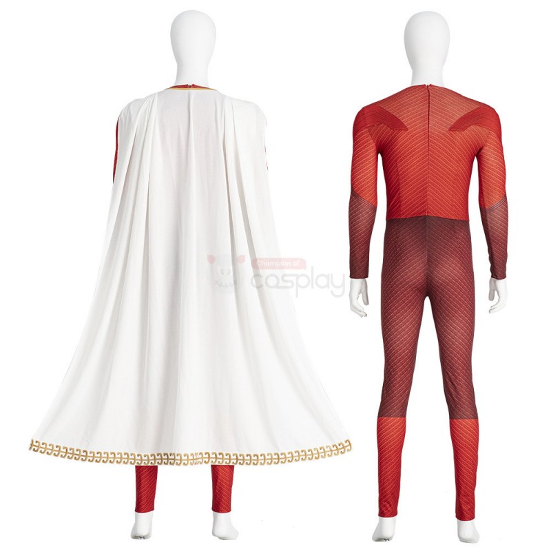 Billy Batson Cosplay Costume 2022 Halloween Suit