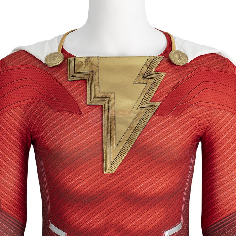 Billy Batson Cosplay Costume 2022 Halloween Suit