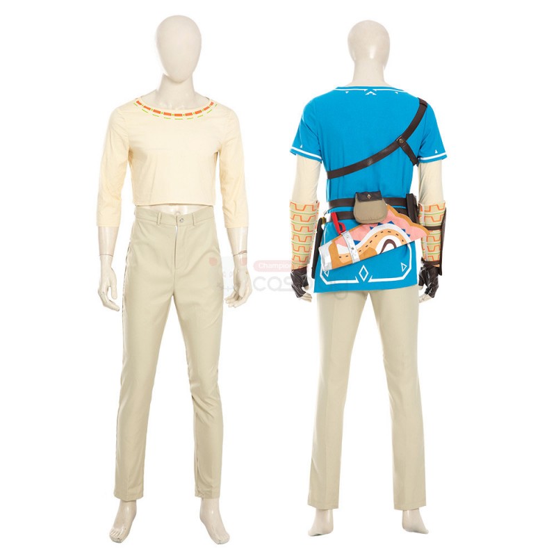 Link Costume The Legend of Zelda Breath of The Wild Link Cosplay Suit