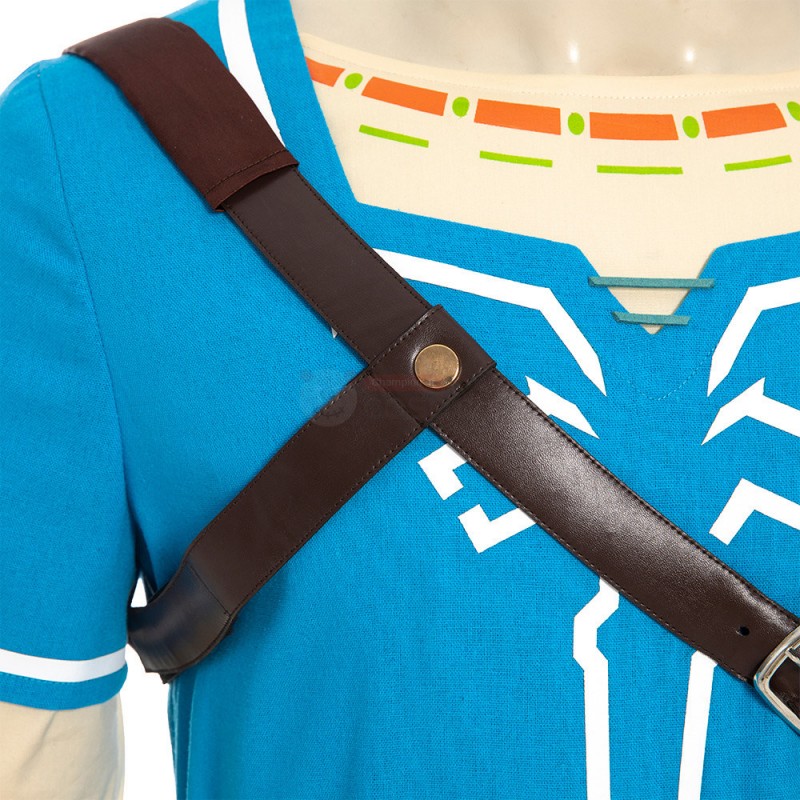 Link Costume The Legend of Zelda Breath of The Wild Link Cosplay Suit