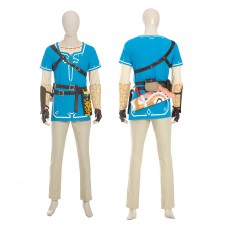 Link Costume The Legend of Zelda Breath of The Wild Link Cosplay Suit