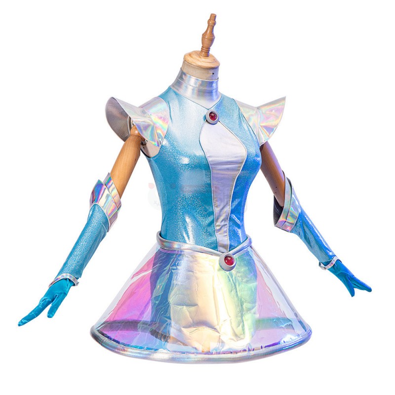 LOL Space Groove Lux Costume League of Legends Cosplay Suit