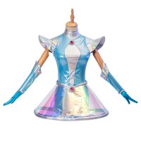 LOL Space Groove Lux Costume League of Legends Cosplay Suit