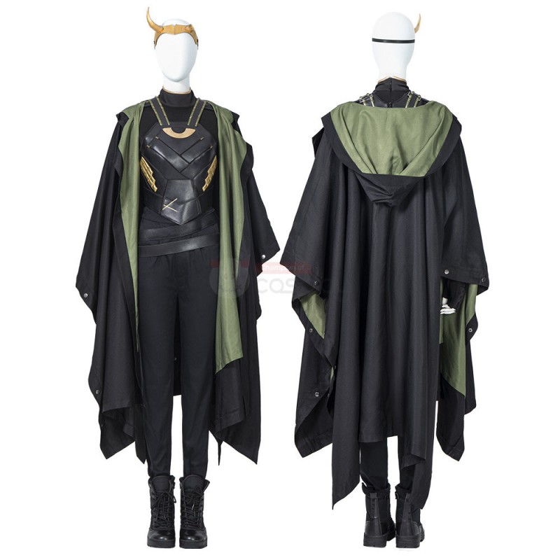 Female Loki Cosplay Costume Sylvie Laufeydottir Cosplay Suit