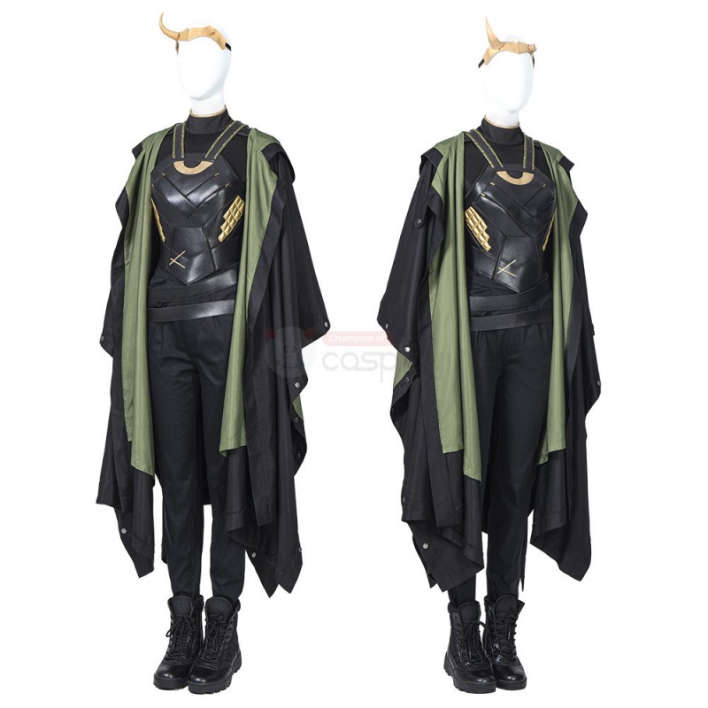 Female Loki Cosplay Costume Sylvie Laufeydottir Cosplay Suit