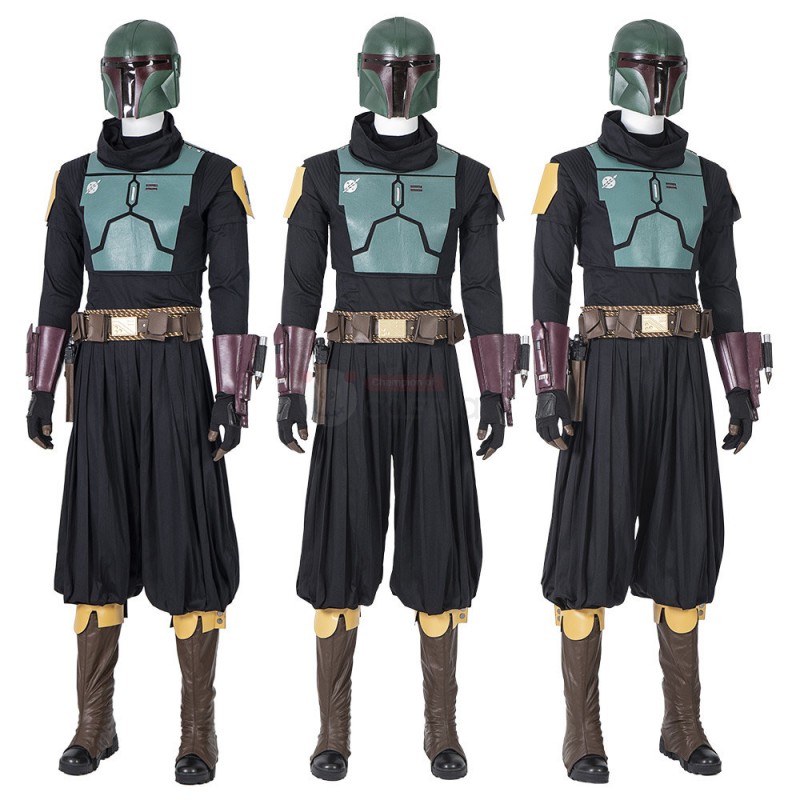 The Mandalorian Boba Fett Costume Star Wars Cosplay Suit