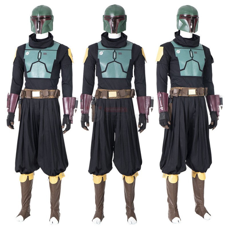 The Mandalorian Boba Fett Costume Star Wars Cosplay Suit