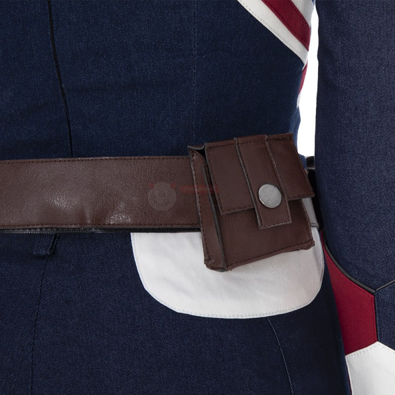 Clearance Sale - Female XXXL Size Captain Carter Costume Suppose That Peggy Carter Cosplay Suit