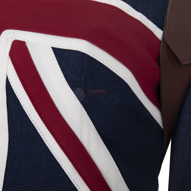 Clearance Sale - Female XXXL Size Captain Carter Costume Suppose That Peggy Carter Cosplay Suit