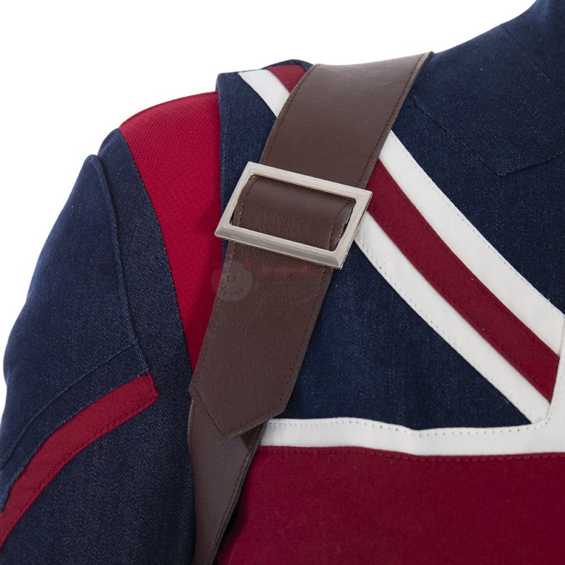 Clearance Sale - Female XXXL Size Captain Carter Costume Suppose That Peggy Carter Cosplay Suit