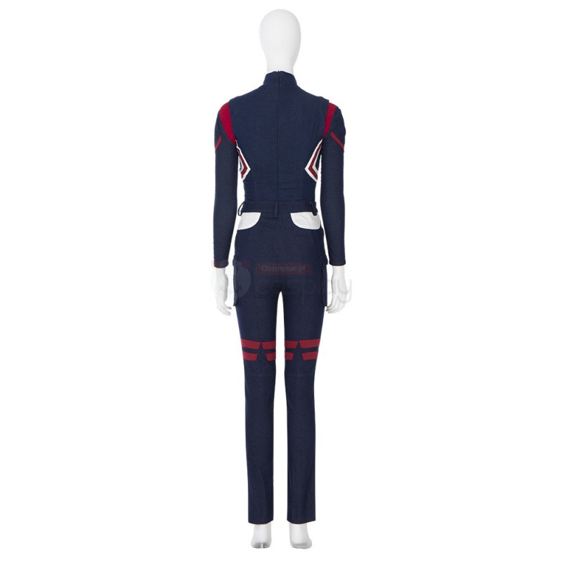 Clearance Sale - Female XXXL Size Captain Carter Costume Suppose That Peggy Carter Cosplay Suit