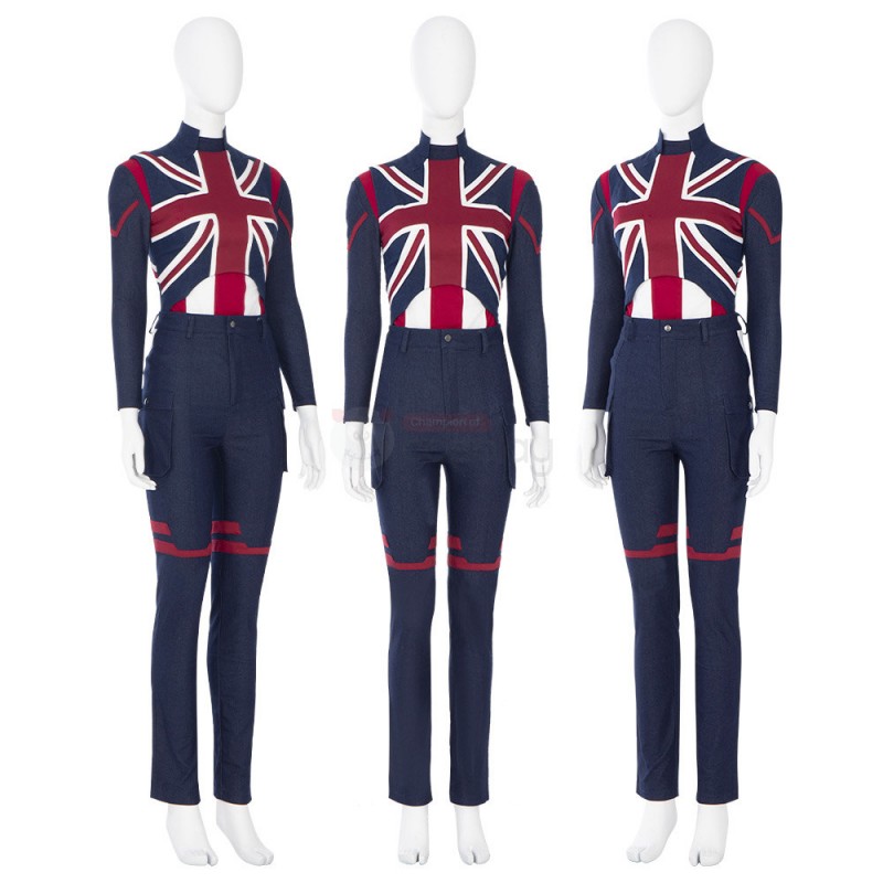 Clearance Sale - Female XXXL Size Captain Carter Costume Suppose That Peggy Carter Cosplay Suit