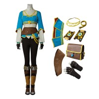 The Legend Of Zelda Breath Of The Wild Princess Zelda Cosplay Costume