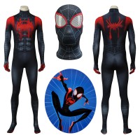 Spider Man Costume Miles Morales Spiderman Cosplay Costume