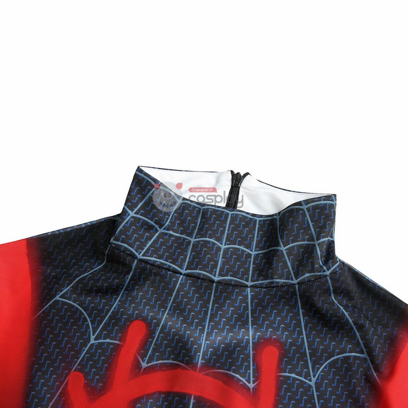 Spider Man Costume Miles Morales Spiderman Cosplay Costume