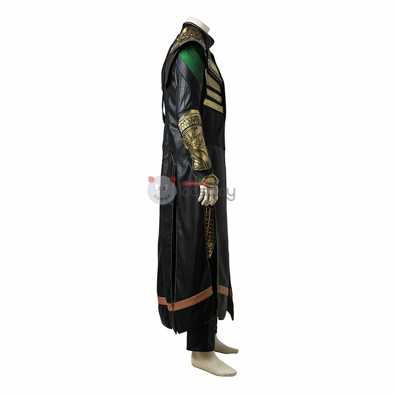 Marvel Movie Thor 2 Dark World Loki Cosplay Costume