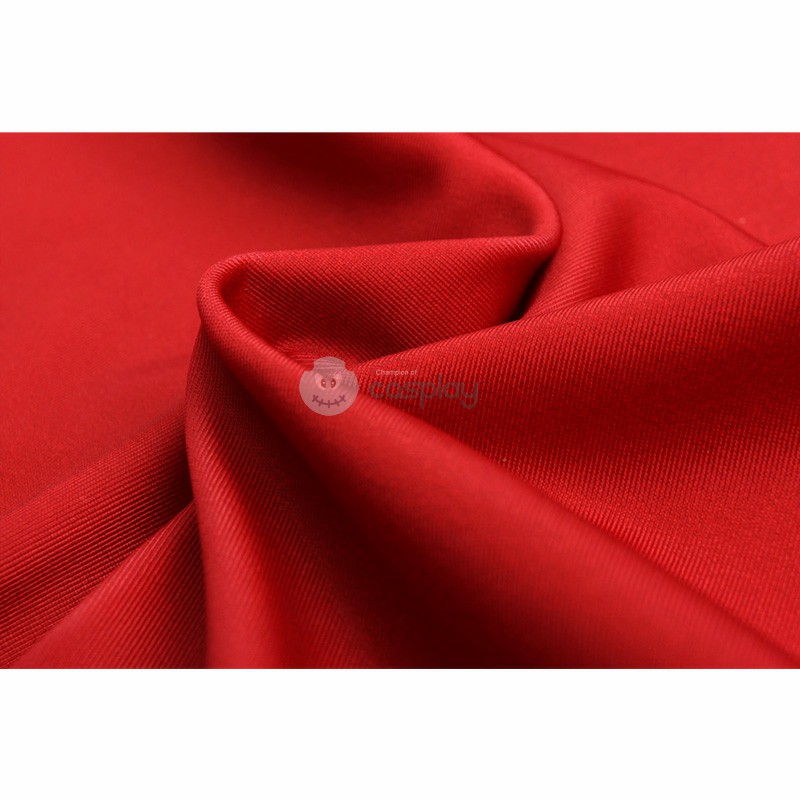 Power Rangers Dino Thunder Red Dino Ranger Conner McKnight Cosplay Costumes