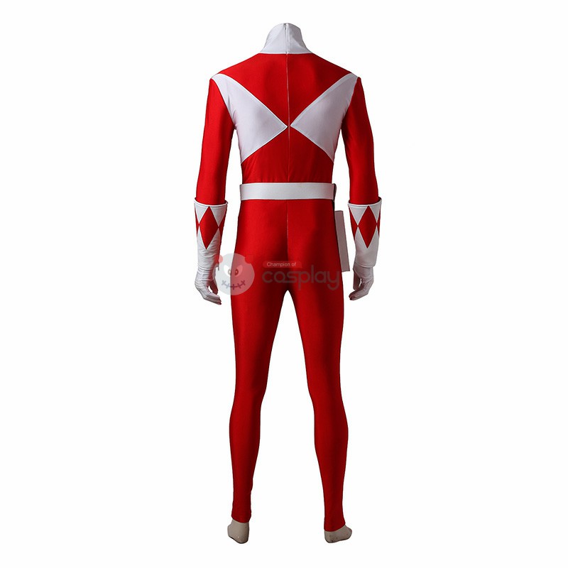 Geki Tyranno Ranger Costume Red Mighty Morphin' Power Rangers Cosplay Costumes