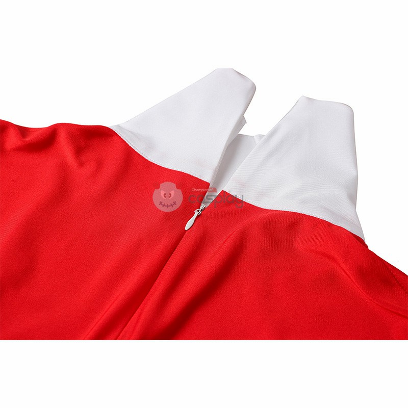 Geki Tyranno Ranger Costume Red Mighty Morphin' Power Rangers Cosplay Costumes