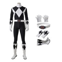 Goushi Mammoth Ranger Costume Black Mighty Morphin' Power Rangers Cosplay Costumes