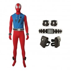 Scarlet Spider Man Costume Ben Reily Cosplay Costume