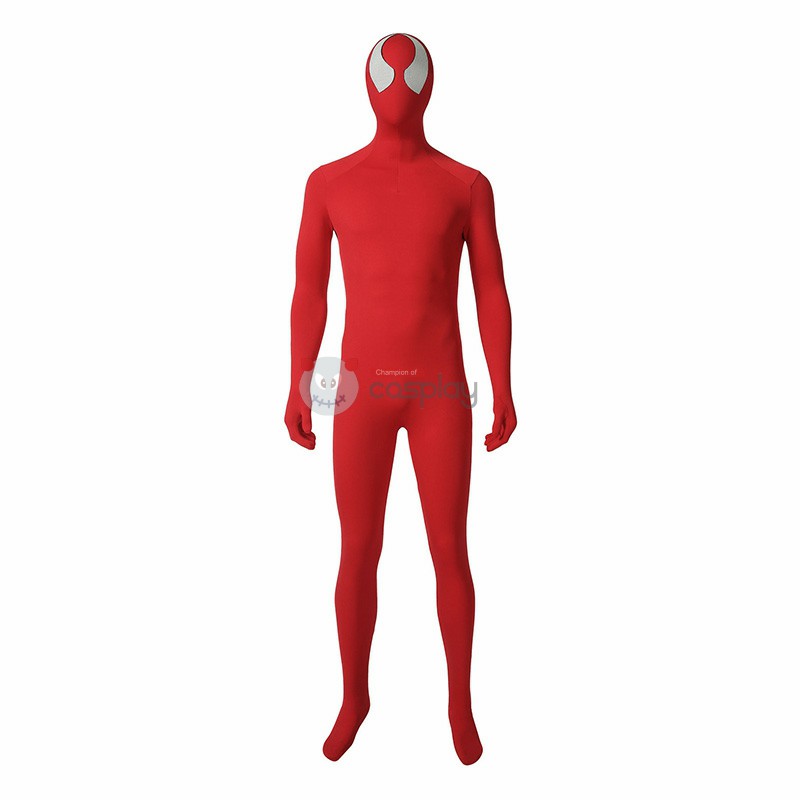 Scarlet Spider Man Costume Ben Reily Cosplay Costume