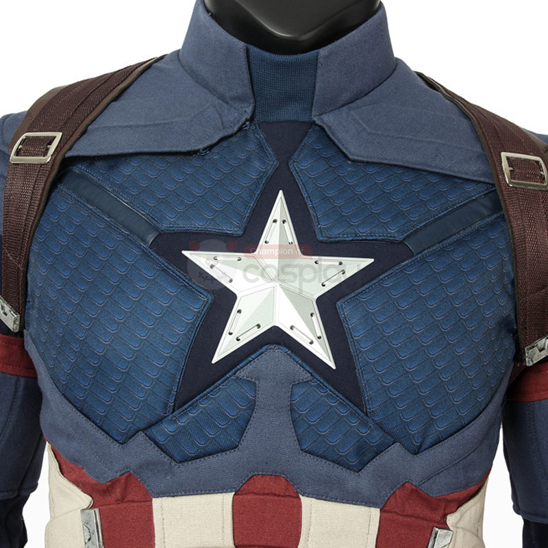 Captain America Costumes Avengers-Endgame Steve Rogers Cosplay Costumes