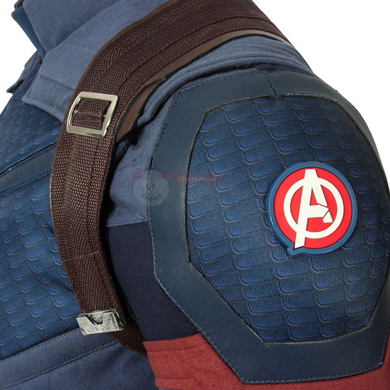 Captain America Costumes Avengers-Endgame Steve Rogers Cosplay Costumes