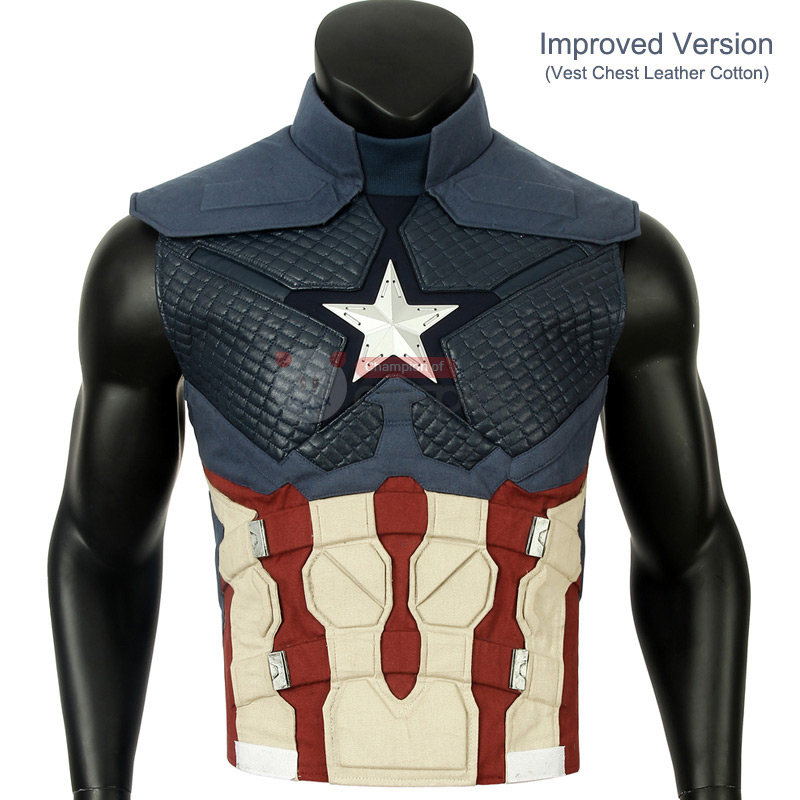 Captain America Costumes Avengers-Endgame Steve Rogers Cosplay Costumes