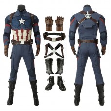 Captain America Costumes Avengers-Endgame Steve Rogers Cosplay Costumes