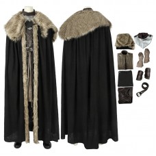 Jon Snow Costume Aegon House Stark Cosplay Suit