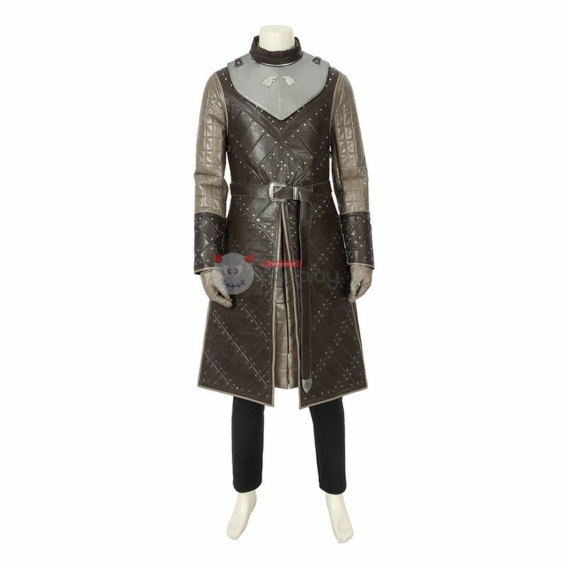 Jon Snow Costume Aegon Targaryen House Stark Cosplay Suit