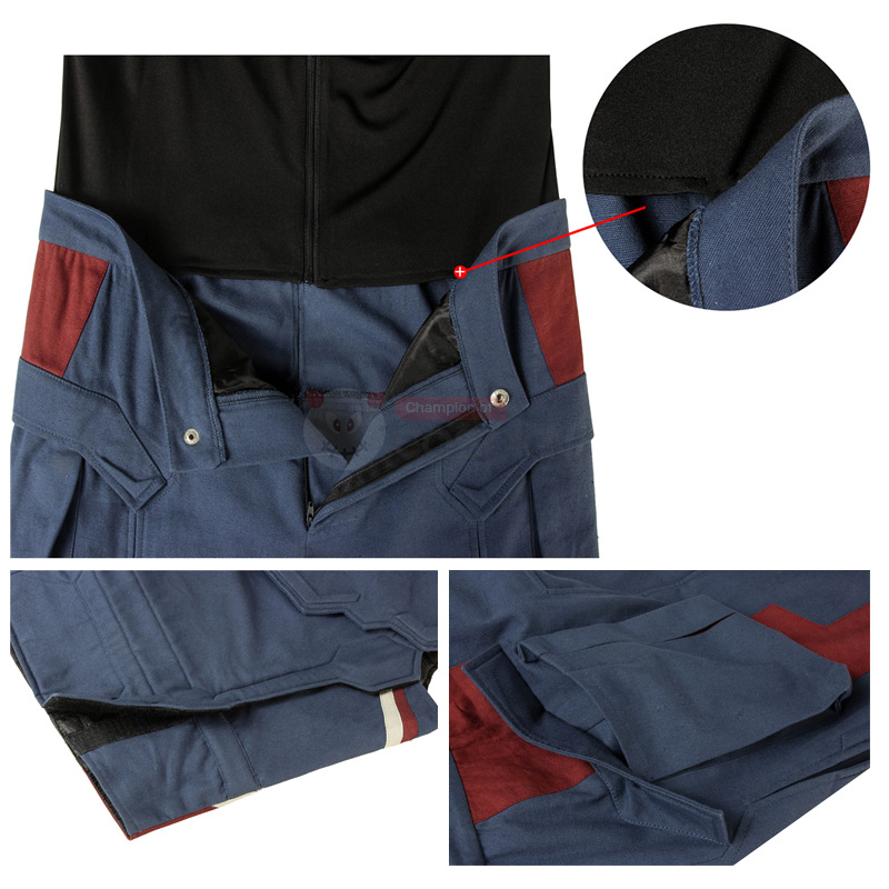 Clearance Sale - Ready To Ship Captain America Costume Improved Version Steve Rogers Cosplay Costumes