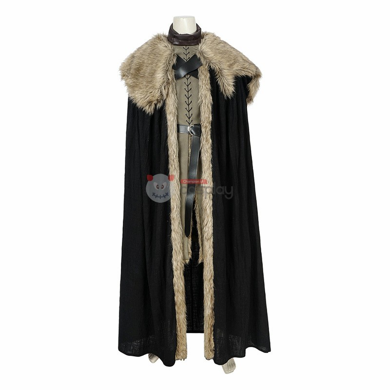 Jon Snow Cosplay Costume Aegon Targaryen Halloween Suit