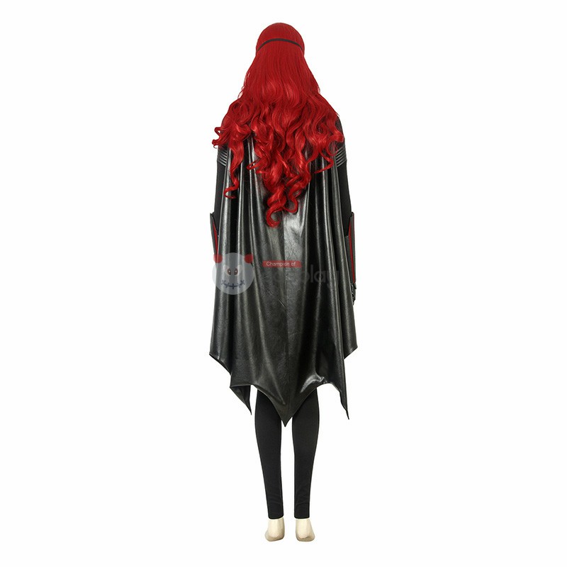 Woman Kate Kane Black Cosplay Costume Catgirl Halloween Suit