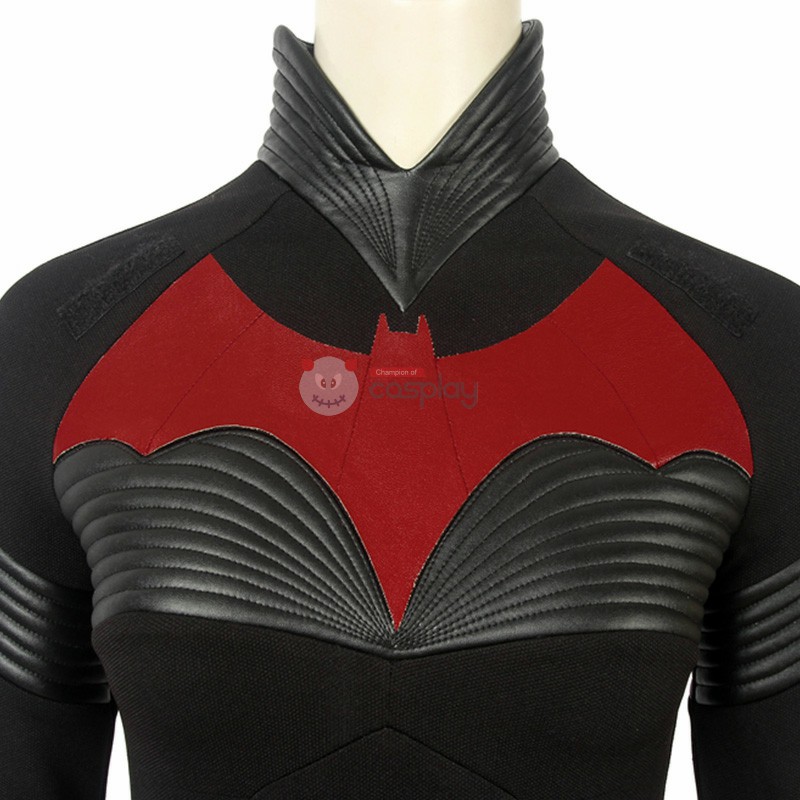 Woman Kate Kane Black Cosplay Costume Catgirl Halloween Suit