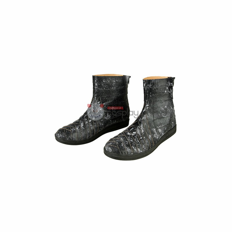 Clearance Sale - Ready To Ship - Male Large Size Night King Cosplay Costume Male Halloween Suit with Boots