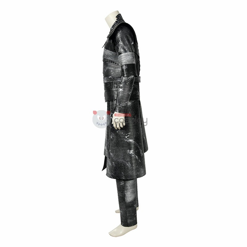 Clearance Sale - Ready To Ship - Male Large Size Night King Cosplay Costume Male Halloween Suit with Boots