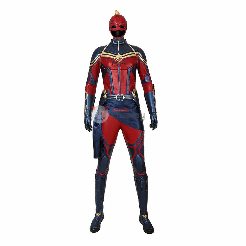Carol Danvers Costume Avengers 4 Endgame Captain Marvel Cosplay Costume