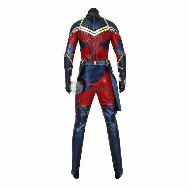 Carol Danvers Costume Avengers 4 Endgame Captain Marvel Cosplay Costume