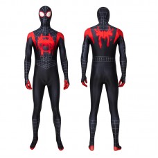 Miles Morales Costume Spider-Man Into The Spider-Verse Cosplay Costume