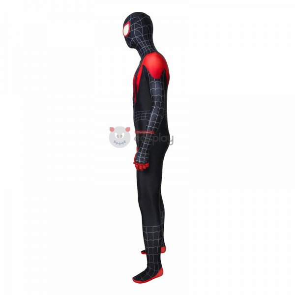 Adults Spiderman Costume Ultimate Miles Morales Superhero Halloween Cosplay Suit 