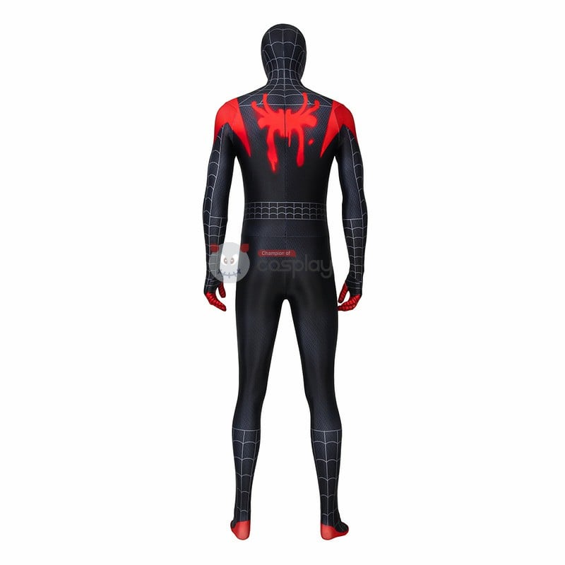 Miles Morales Costume Spider-Man Into The Spider-Verse Cosplay Costume