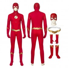 Halloween Barry Allen Suit TF Season 5 Cosplay Costume