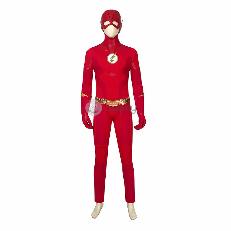 Halloween Barry Allen Suit TF Season 5 Cosplay Costume