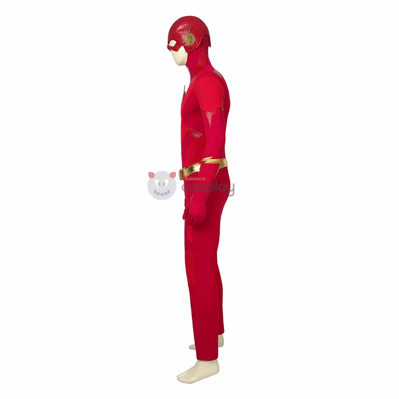 Halloween Barry Allen Suit TF Season 5 Cosplay Costume