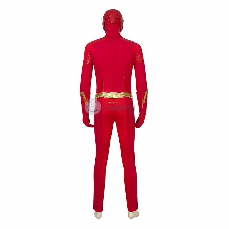 Halloween Barry Allen Suit TF Season 5 Cosplay Costume