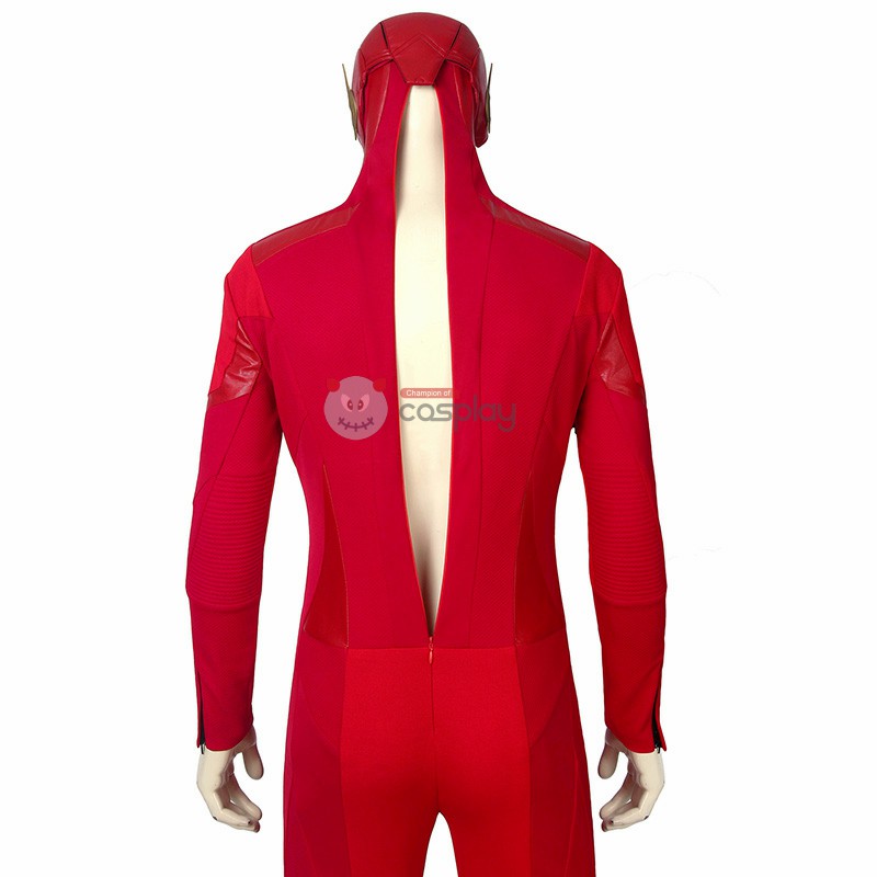 Halloween Barry Allen Suit TF Season 5 Cosplay Costume