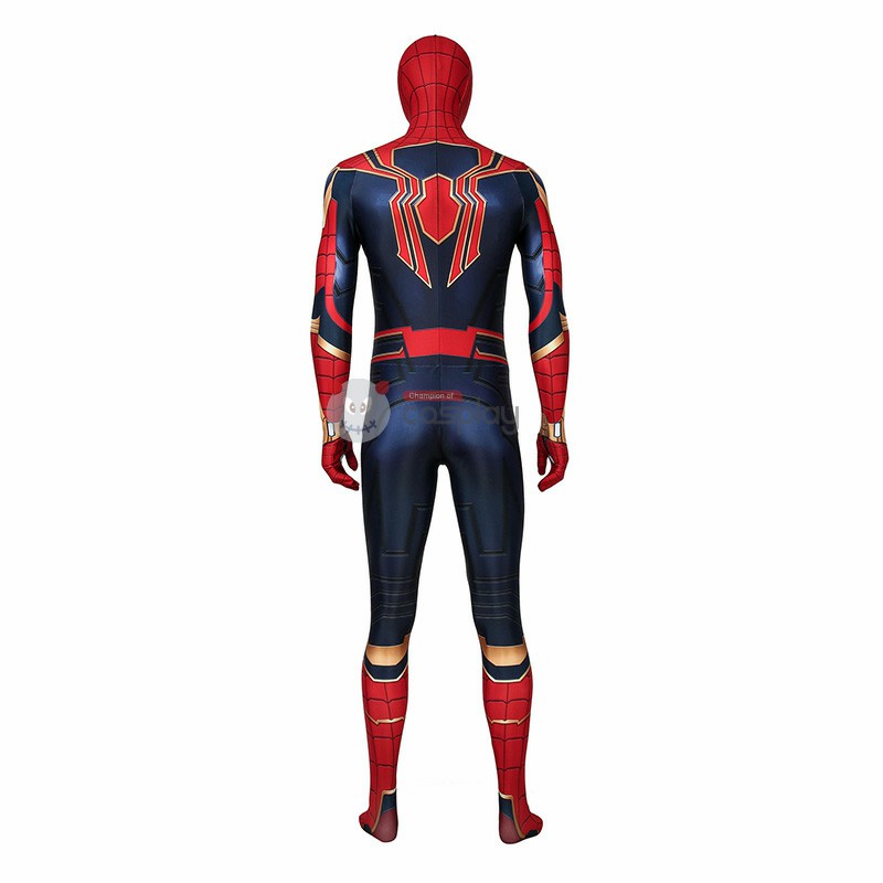 Peter Parker Costume Avengers Endgame Iron Spiderman Cosplay Costume